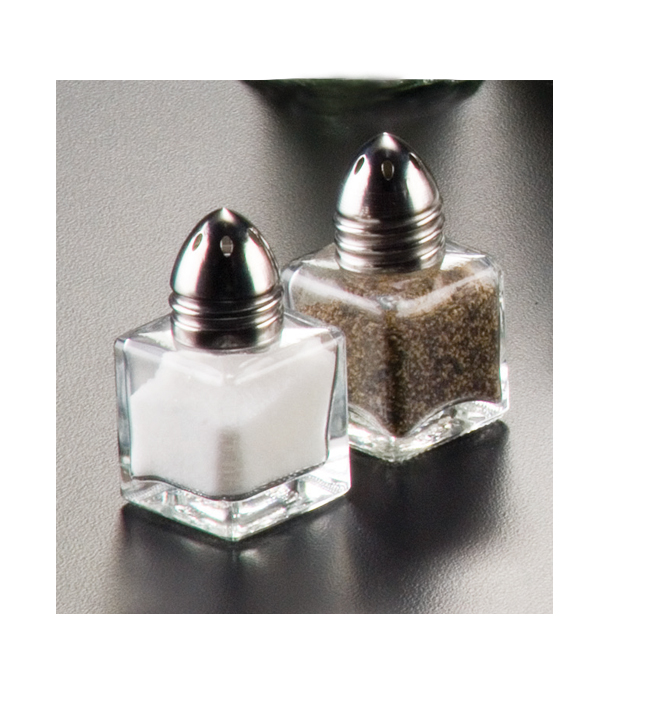 Petite Salt & Pepper Shaker 1/2 Oz.